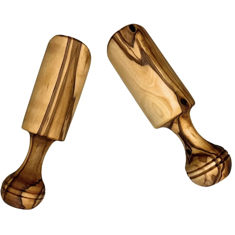 Skuffeske XL, 17 cm i oliventræ