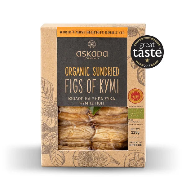 Soltørrede figner, 225 g, øko, prisvindende, ingen sukker