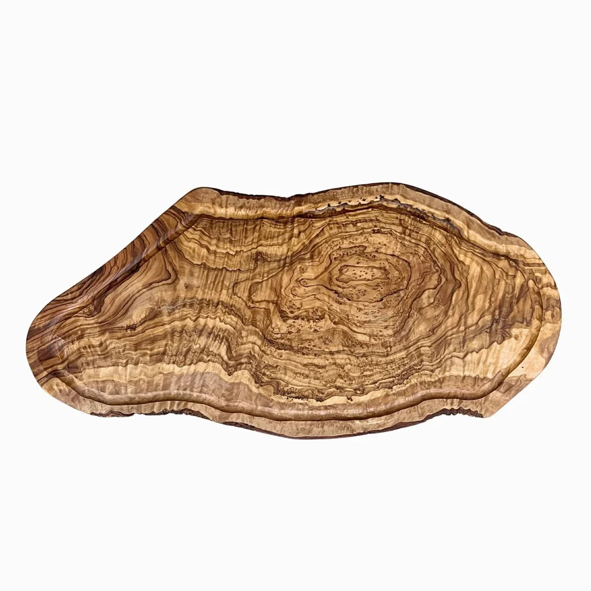 Skærebrætter m/saftrille 50 - 55 cm i oliventræ