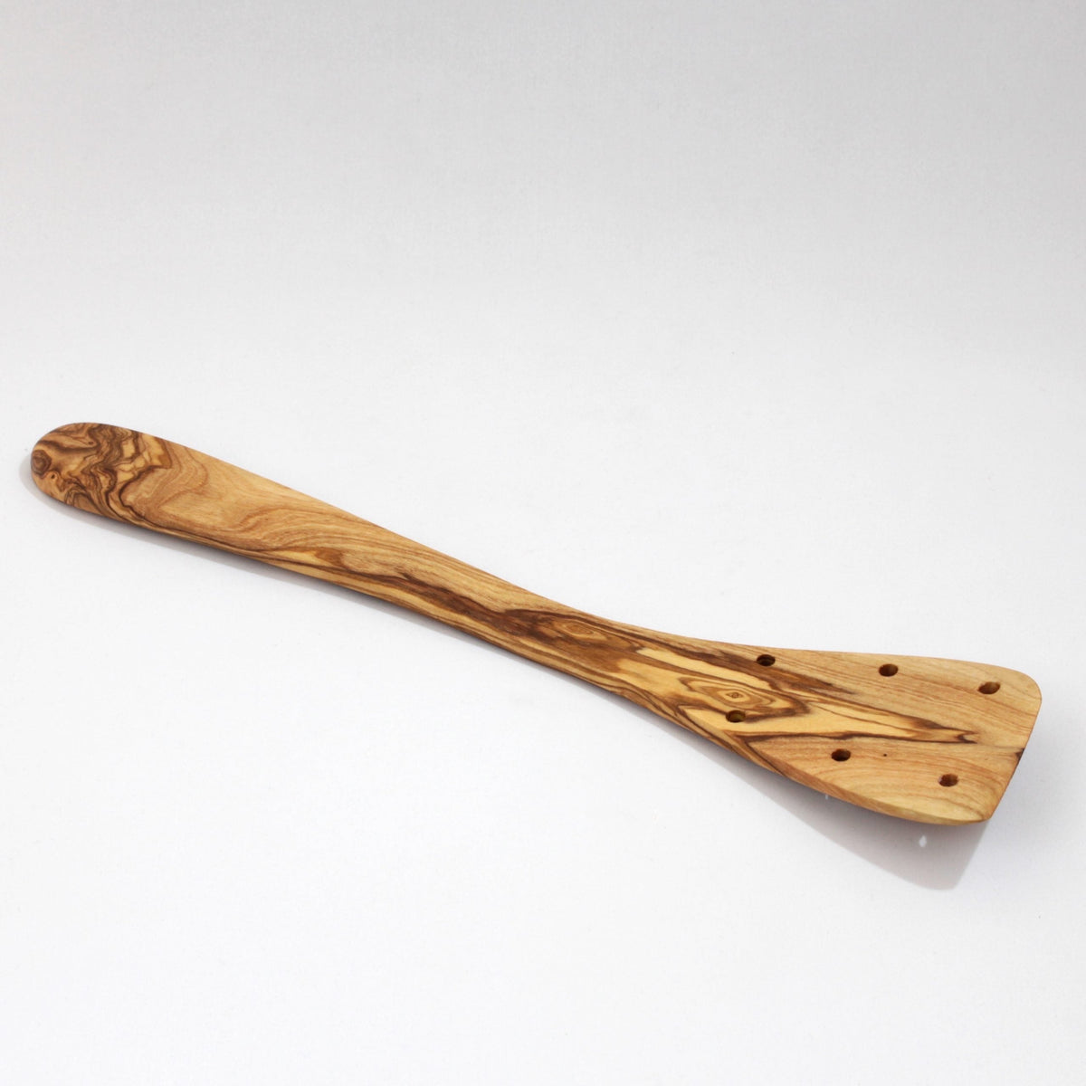 Palet m/huller 30,5cm i oliventræ