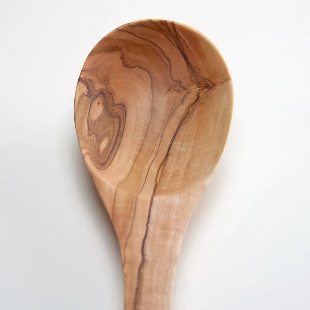 Stor grydeske, 32 cm i oliventræ