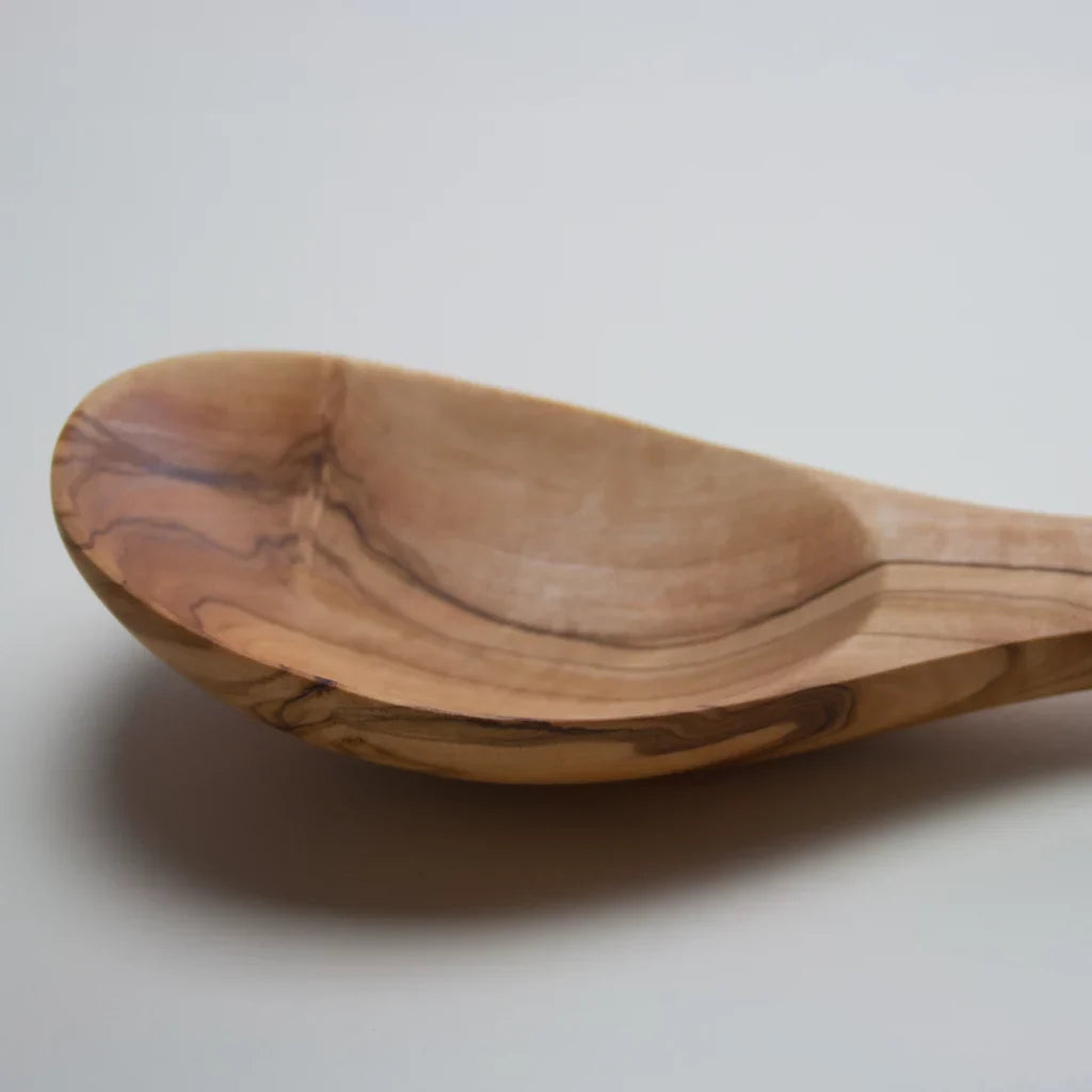Stor grydeske, 32 cm i oliventræ