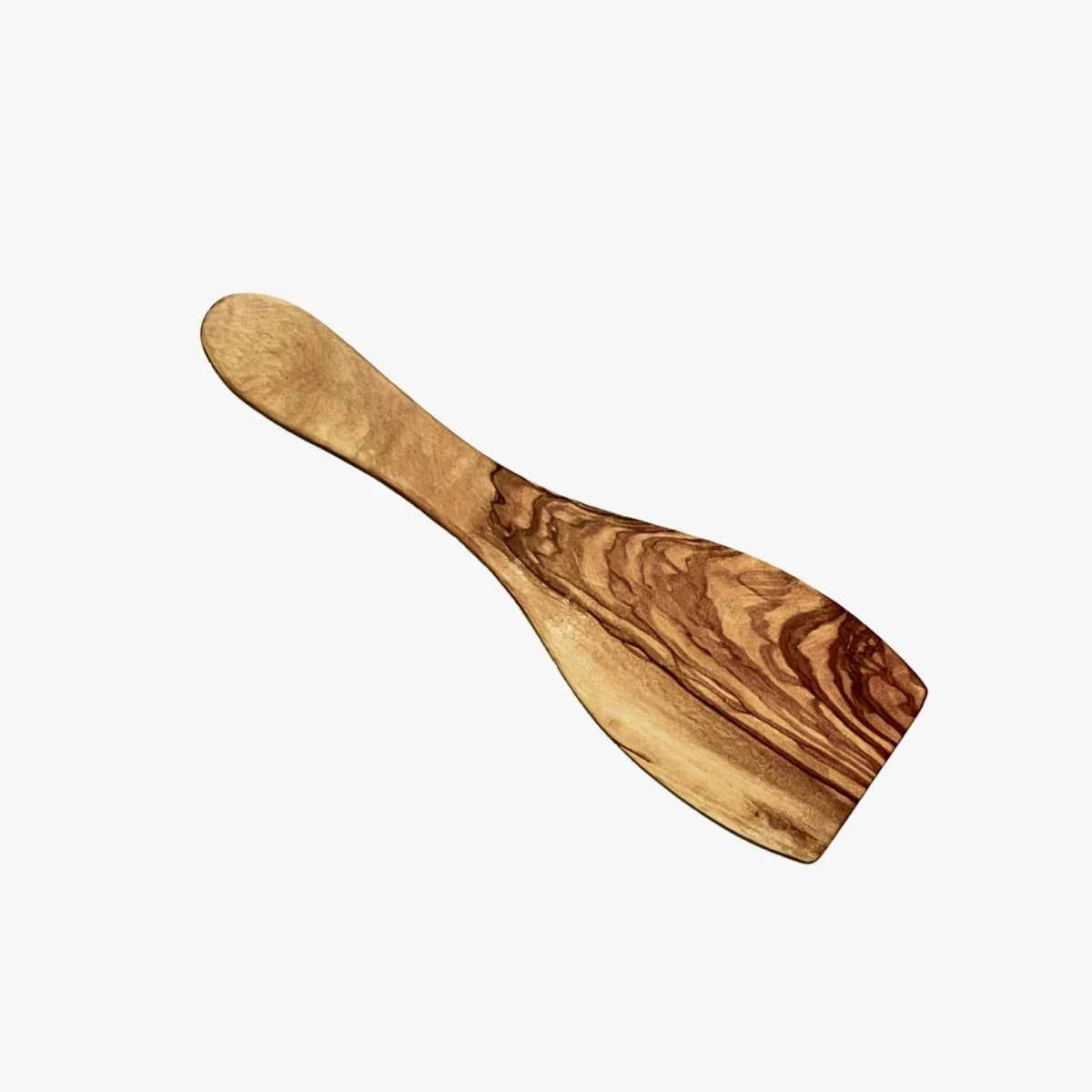 Bred palet, 25 cm i oliventræ