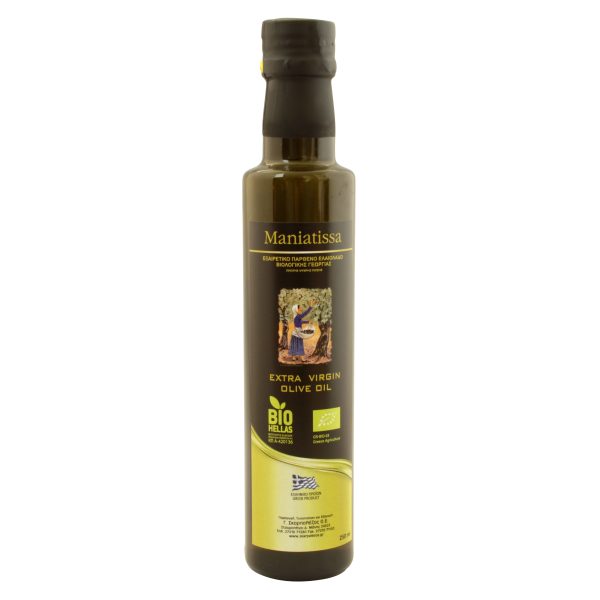 Økologisk ufiltreret olivenolie