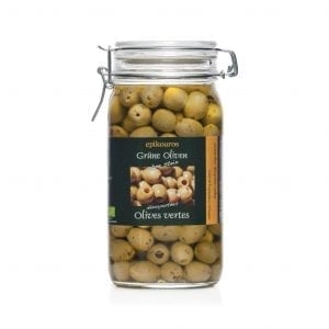 Grønne oliven u/sten